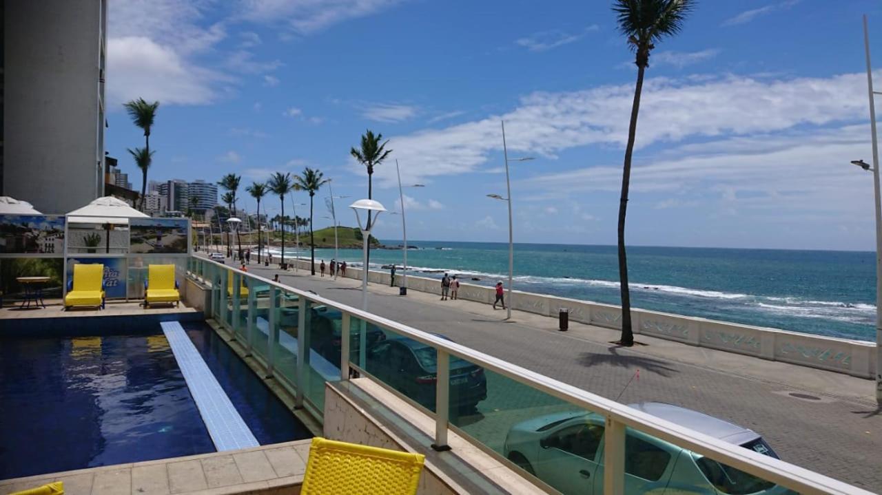 Flat O Point Do Carnaval Do Farol Da Barra Apartman Salvador Kültér fotó