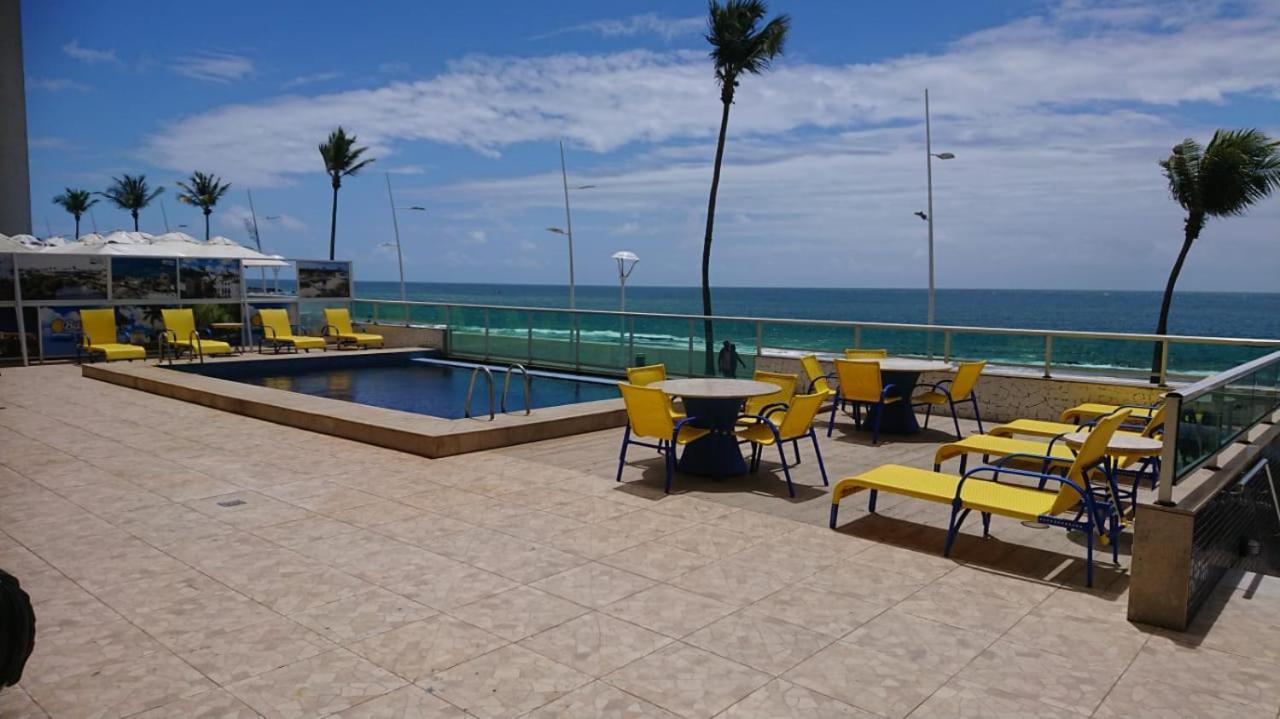 Flat O Point Do Carnaval Do Farol Da Barra Apartman Salvador Kültér fotó